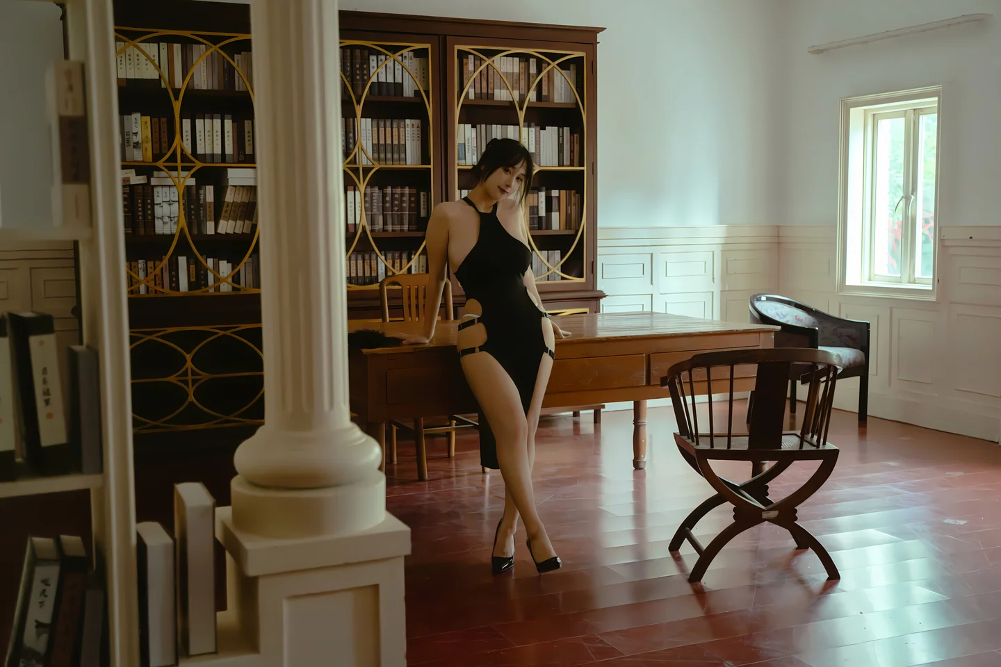 浅安安 - No.023 激凸黑珍珠 [70P-363MB] tg@simisebaisi 【丝足阁】010.webp